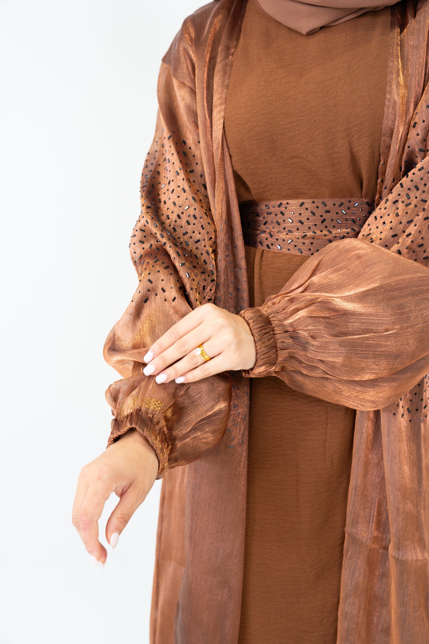 Noor Abaya - Brown