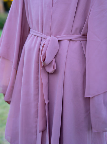 Kids Abaya - Pink