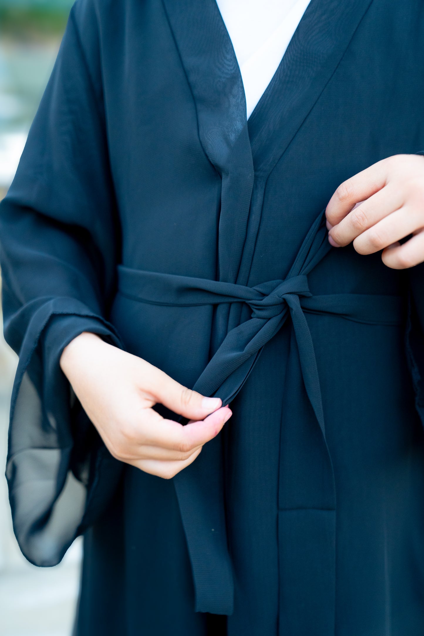 Kids Abaya - Black