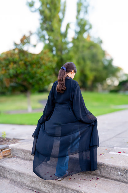Kids Abaya - Black