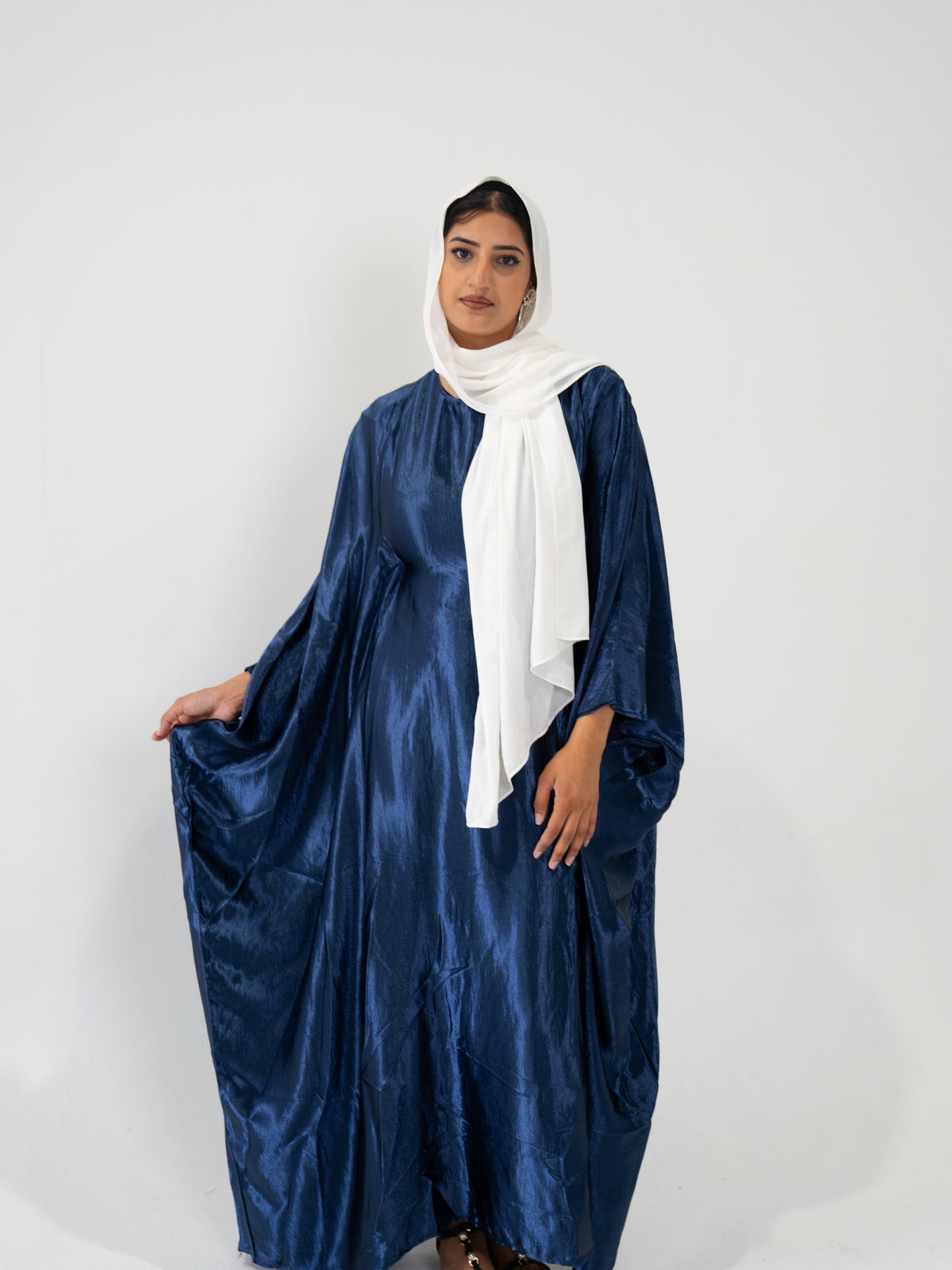 Butterfly Abaya - Blue