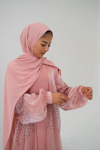 Noor Abaya - Pink