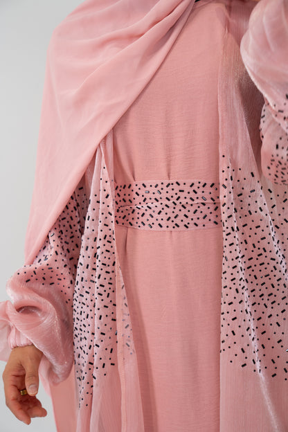 Noor Abaya - Pink