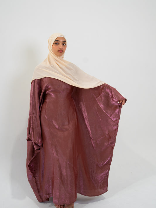 Butterfly Abaya - Pink