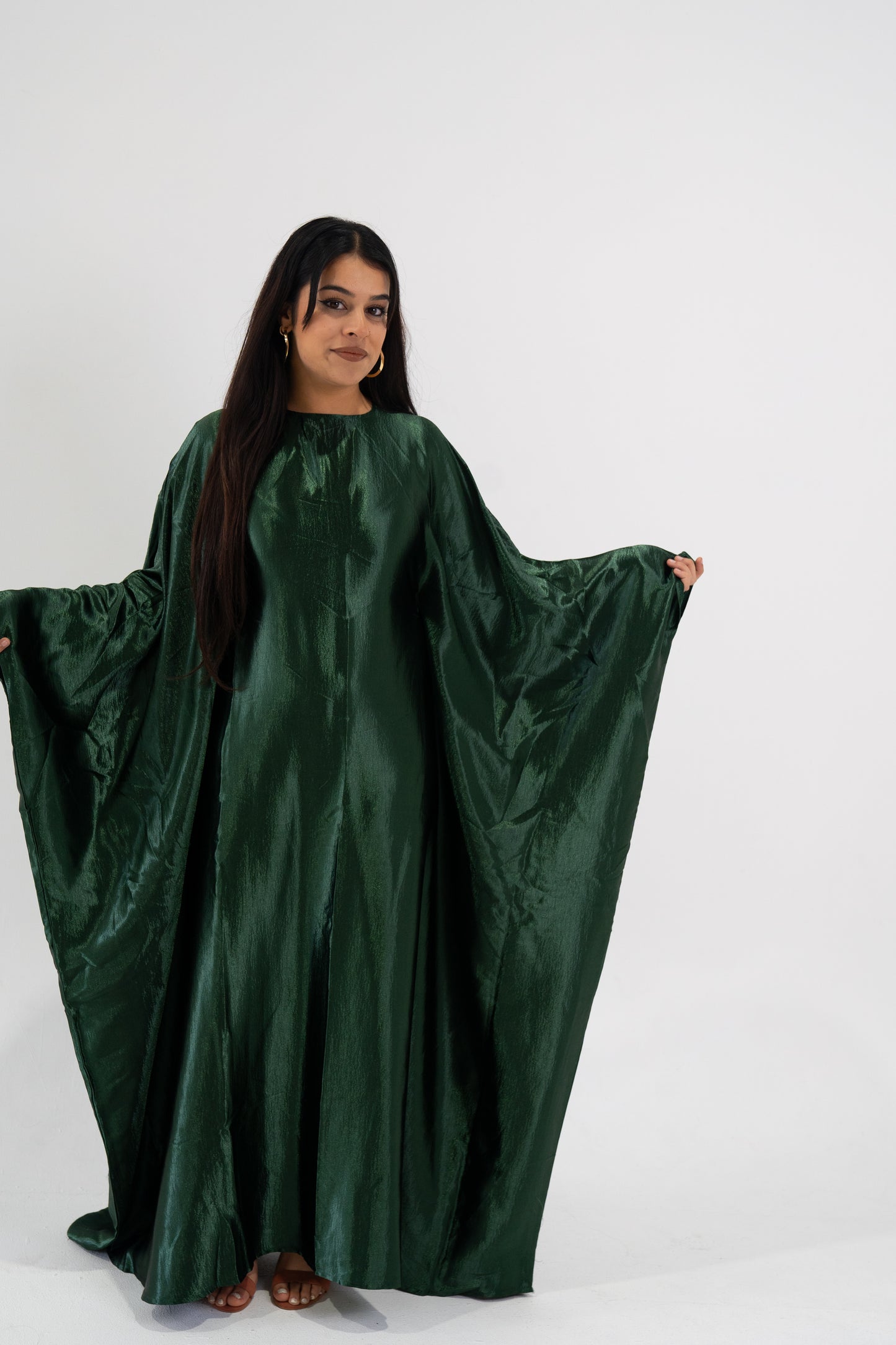 Butterfly Abaya - Green