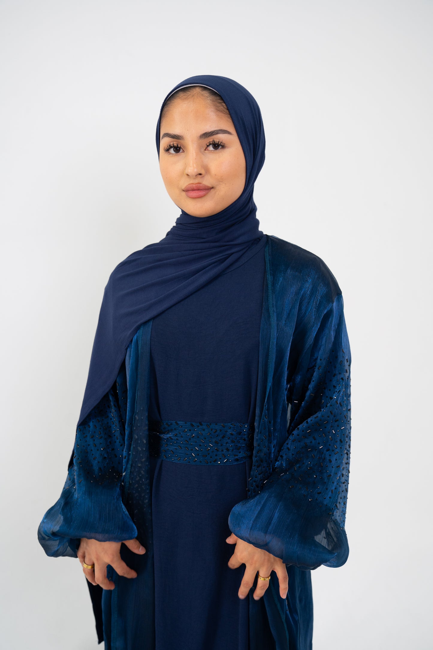 Noor Abaya - Navy