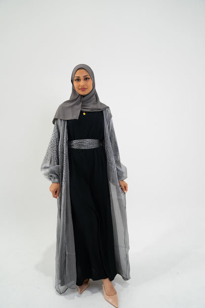Noor Abaya - Grey