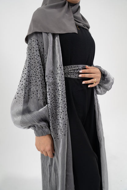 Noor Abaya - Grey