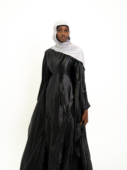Butterfly Abaya - Black