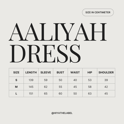 Aaliyah linen dress