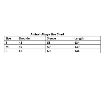 Amirah Abaya - Beige