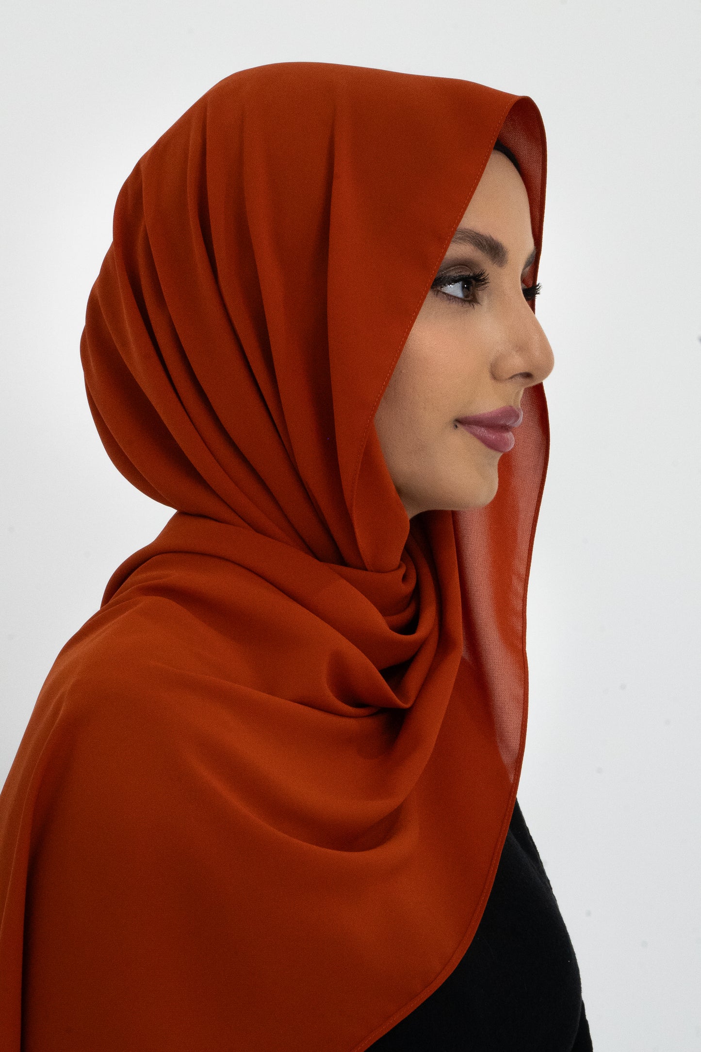 Burning Flames Chiffon