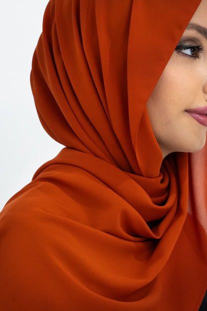 Burning Flames Chiffon