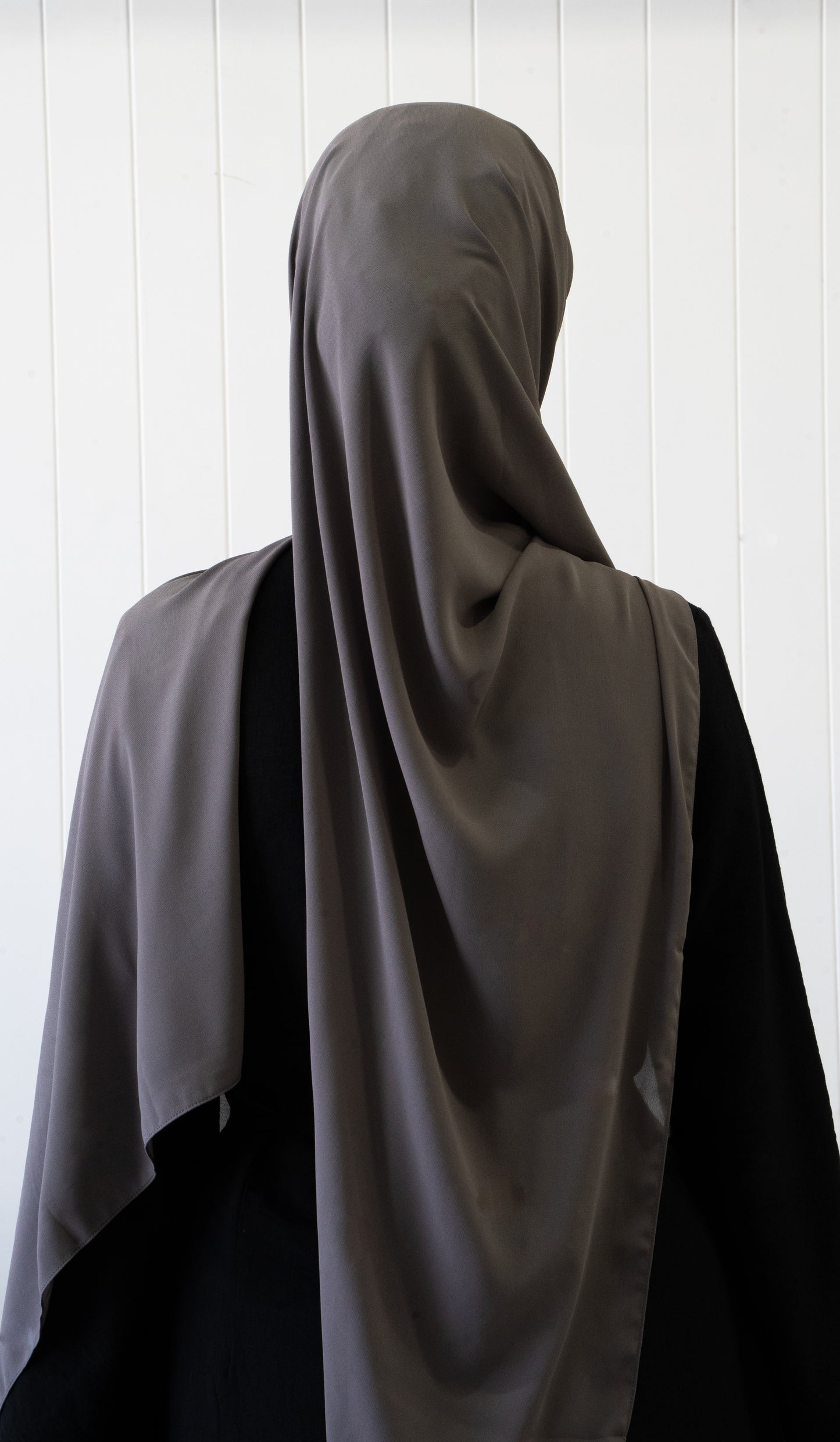 Charcoal chiffon