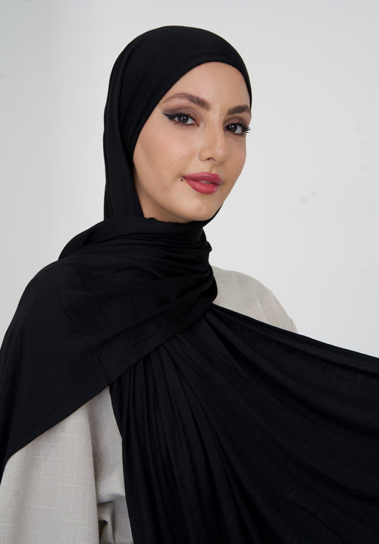 Midnight black large jersey
