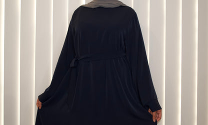 Sham Abaya - Navy Blue