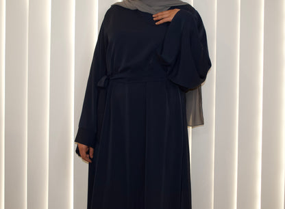 Sham Abaya - Navy Blue