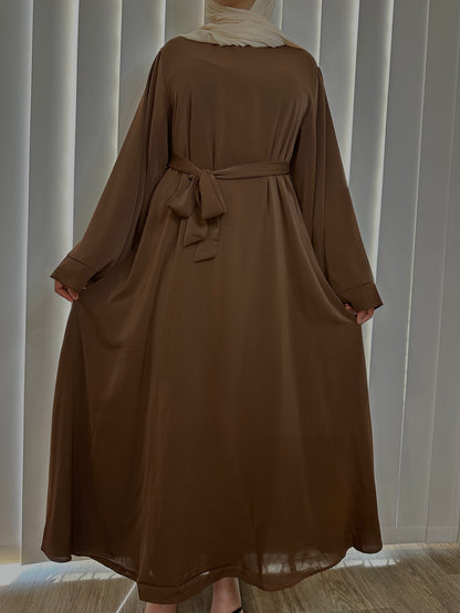Sham Abaya - Coffee