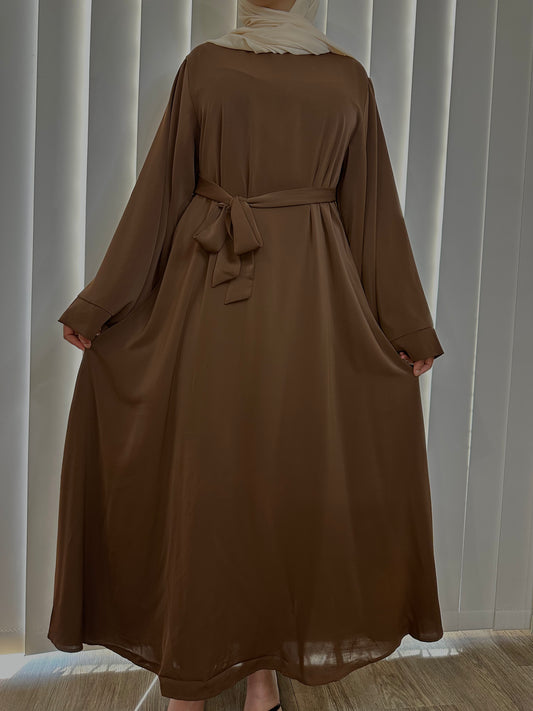 Sham Abaya - Coffee